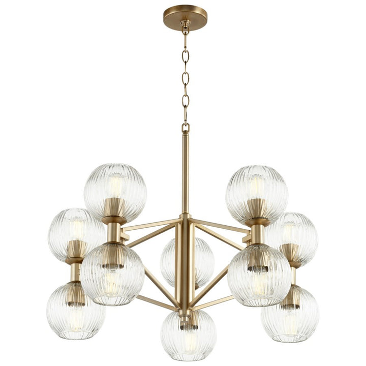 Cyan Design  10962 Chandelier Light - Aged Brass