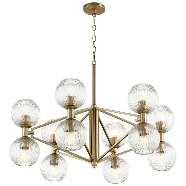 Cyan Design  10963 Chandelier Light - Aged Brass