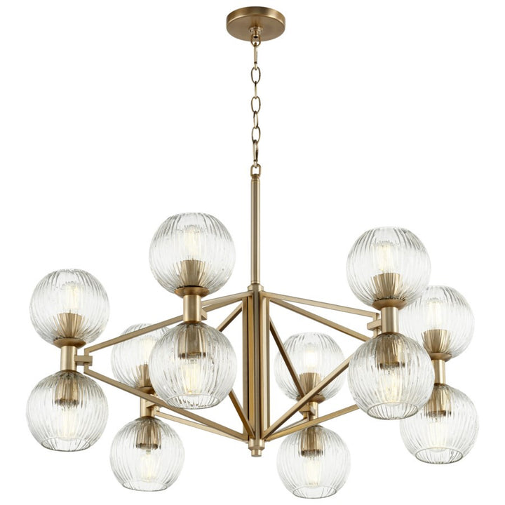 Cyan Design  10963 Chandelier Light - Aged Brass