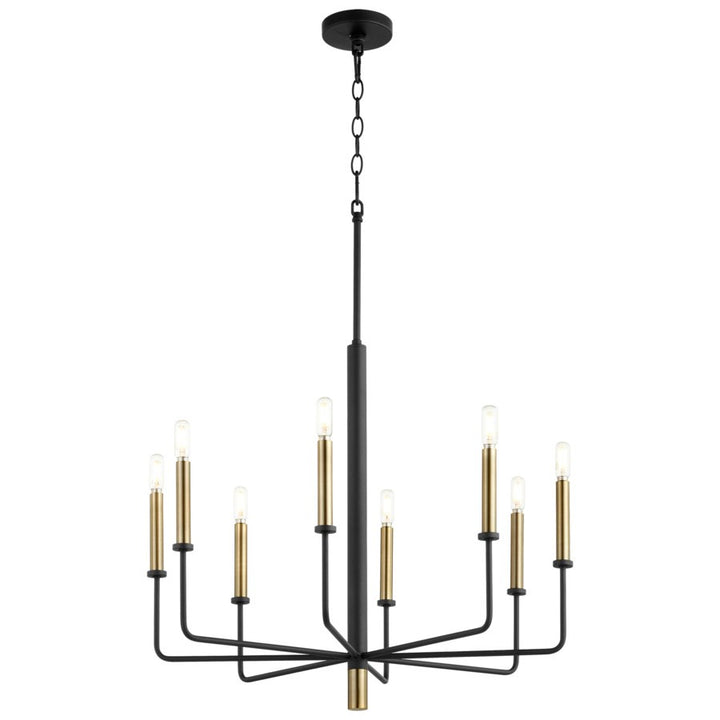 Cyan Design  10967 Chandelier Light - Noir / Aged Brass