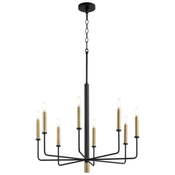 Cyan Design  10967 Chandelier Light - Noir / Aged Brass