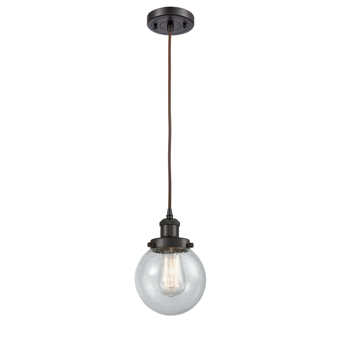 Innovations Ballston Urban 916-1P-OB-G204-6 Pendant Light - Oil Rubbed Bronze