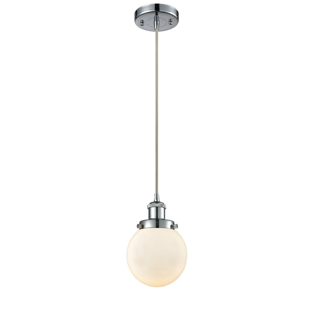 Innovations Ballston Urban 916-1P-PC-G201-6 Pendant Light - Polished Chrome