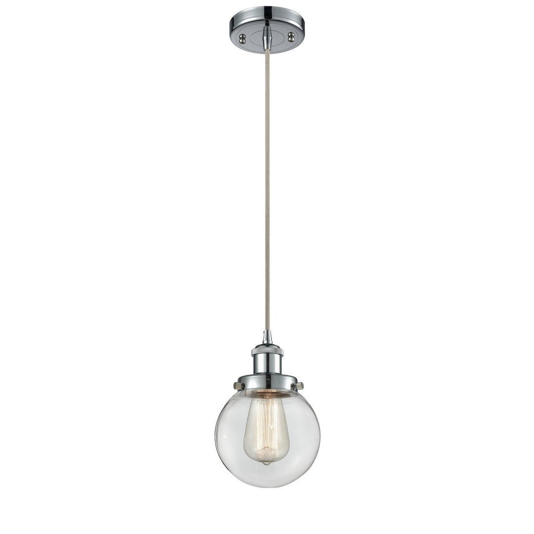 Innovations Ballston Urban 916-1P-PC-G202-6 Pendant Light - Polished Chrome