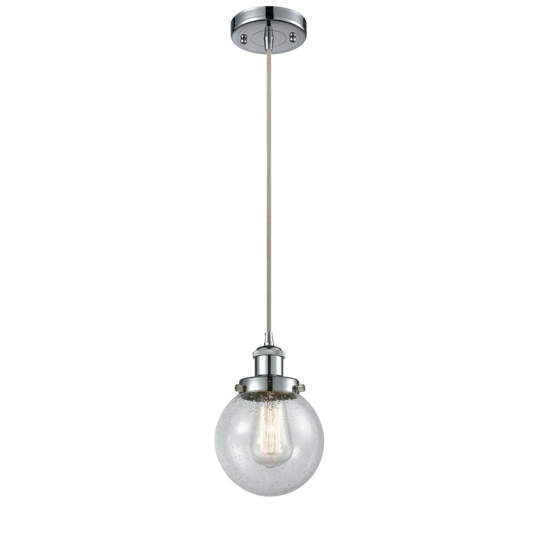 Innovations Ballston Urban 916-1P-PC-G204-6 Pendant Light - Polished Chrome