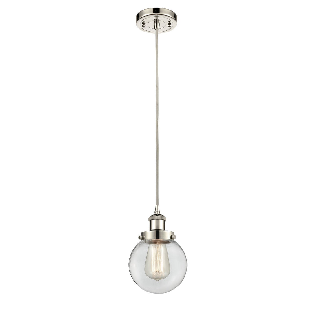 Innovations Ballston Urban 916-1P-PN-G202-6 Pendant Light - Polished Nickel