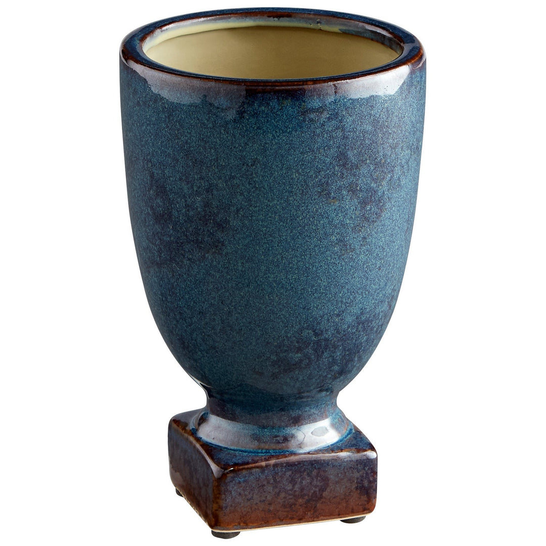 Cyan 11046 Vases & Planters - Blue Glaze