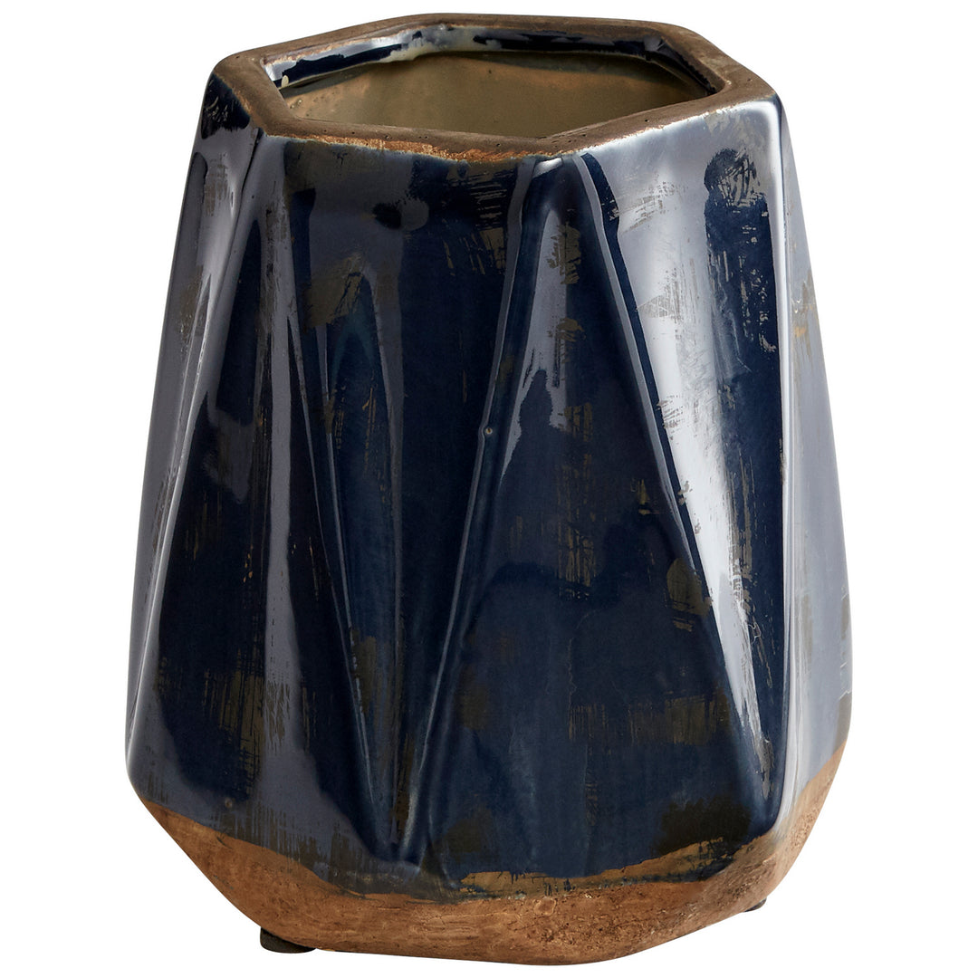 Cyan 11048 Vases & Planters - Blue