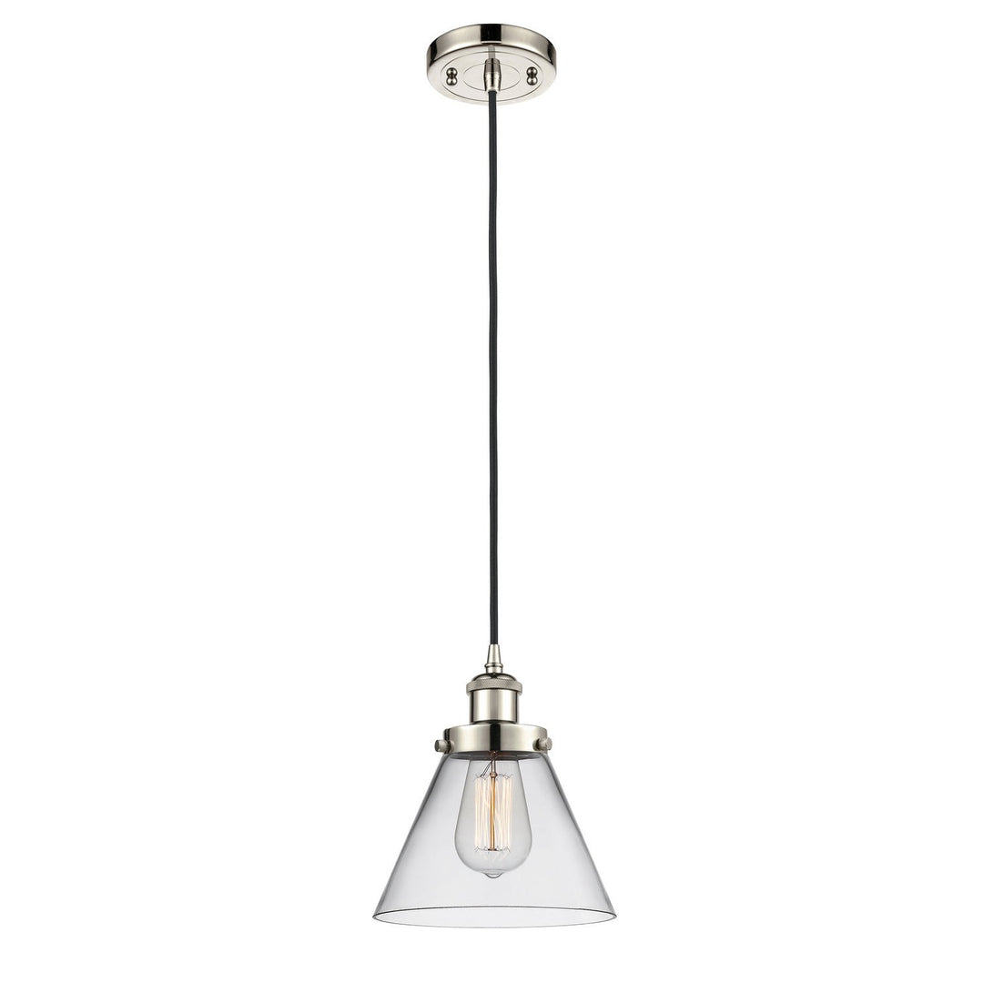 Innovations Ballston Urban 916-1P-PN-G42 Pendant Light - Polished Nickel