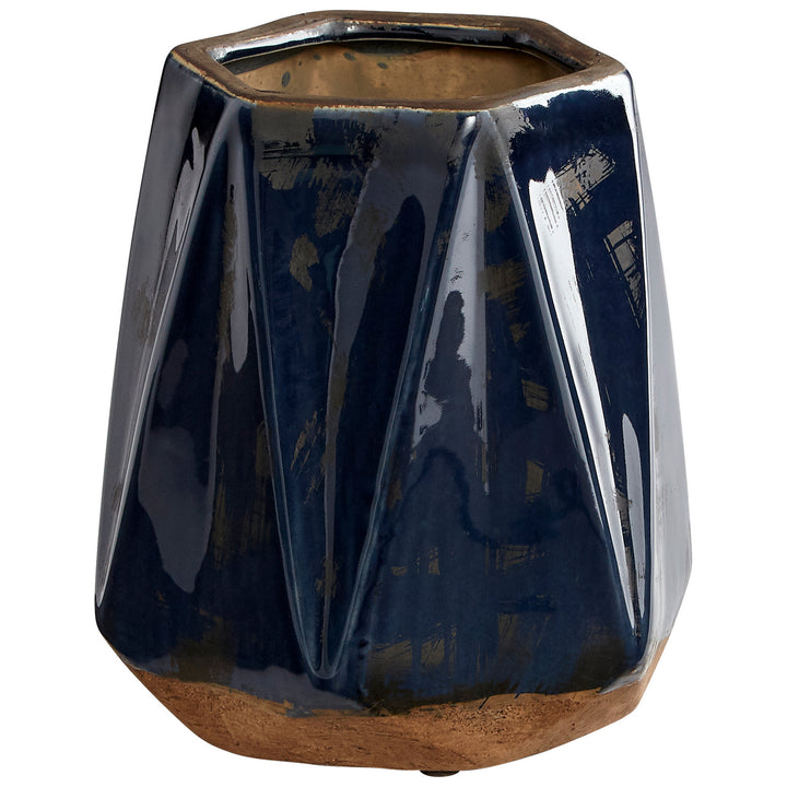 Cyan 11049 Vases & Planters - Blue