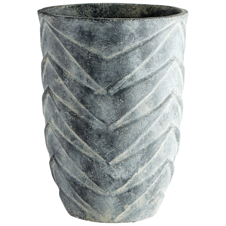 Cyan 11061 Vases & Planters - Pewter Gray