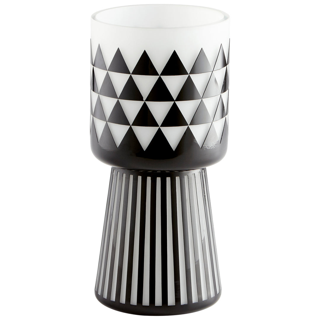 Cyan 11091 Vases & Planters - Black And White