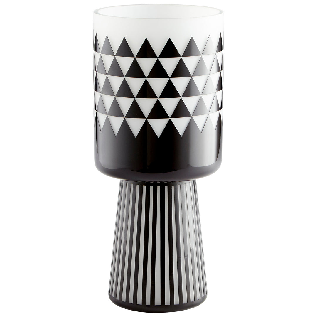Cyan 11092 Vases & Planters - Black And White
