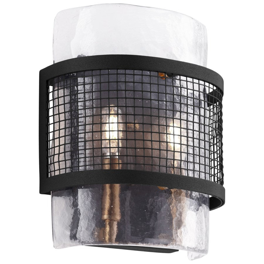 Cyan Design  11116 Wall Sconce Light - Noir / Aged Brass