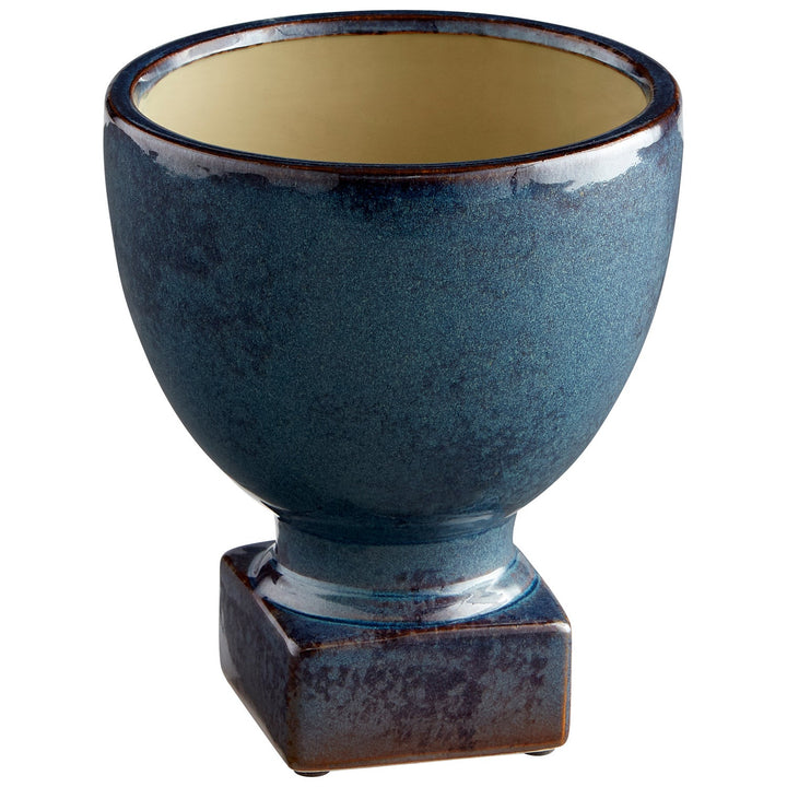 Cyan 11047 Vases & Planters - Blue Glaze