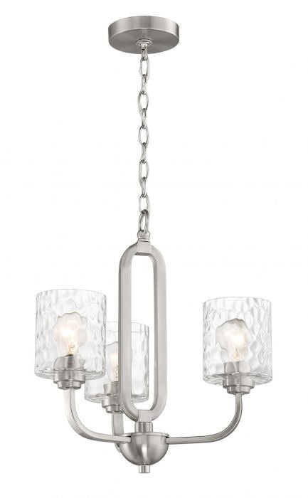 Craftmade Collins 54223-BNK Chandelier Light - Brushed Polished Nickel