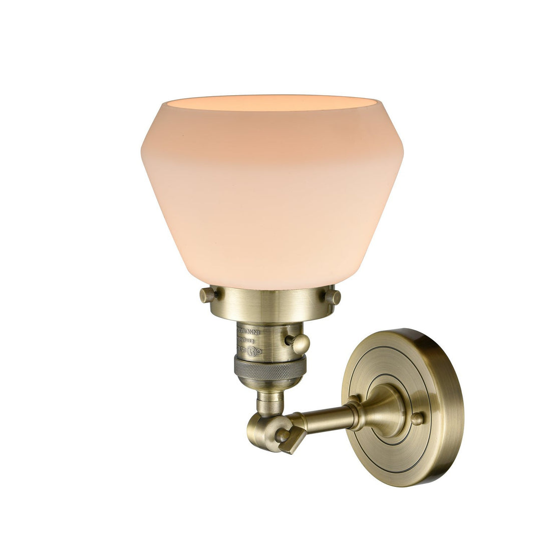 Innovations Franklin Restoration 203SW-AB-G171 Wall Sconce Light - Antique Brass