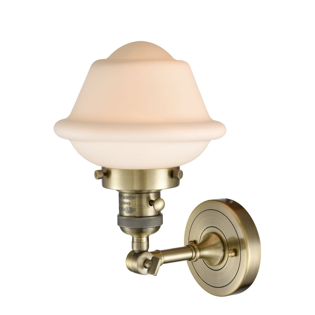 Innovations Franklin Restoration 203SW-AB-G531 Wall Sconce Light - Antique Brass