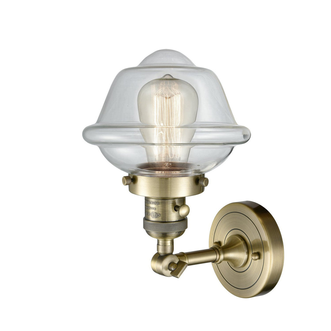 Innovations Franklin Restoration 203SW-AB-G532 Wall Sconce Light - Antique Brass