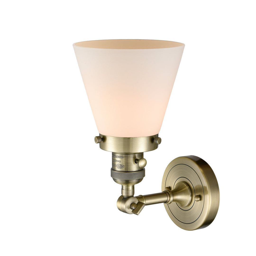 Innovations Franklin Restoration 203SW-AB-G61-LED Wall Sconce Light - Antique Brass