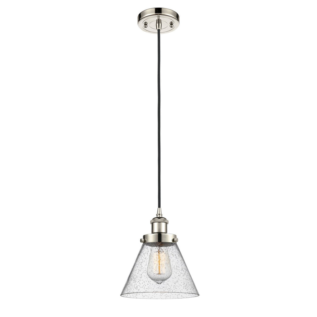 Innovations Ballston Urban 916-1P-PN-G44 Pendant Light - Polished Nickel