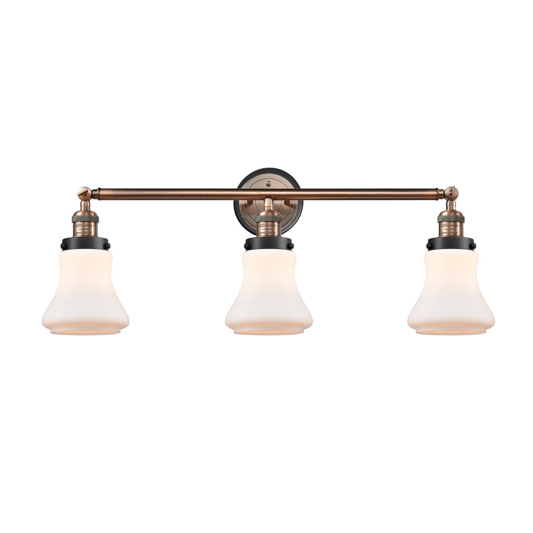 Innovations Franklin Restoration 205AC-BPBK-HRBK-G191 Bath Vanity Light 30 in. wide - Antique Copper