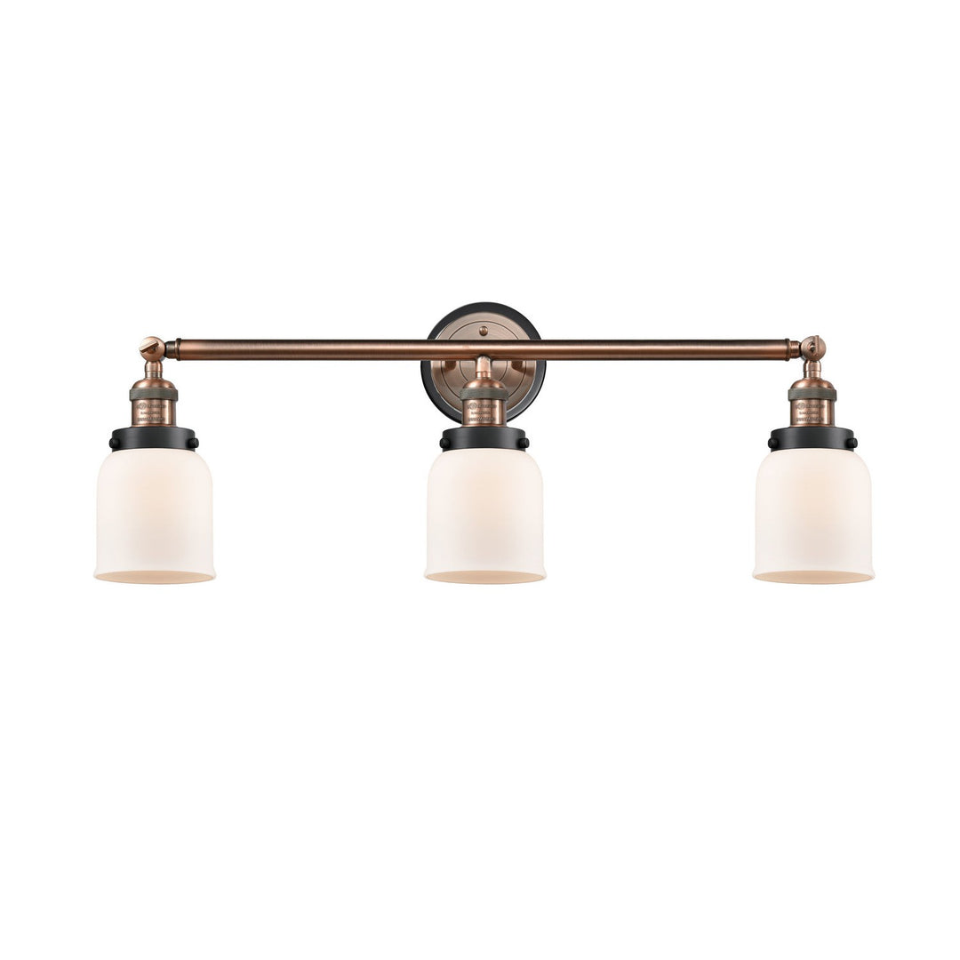 Innovations Franklin Restoration 205AC-BPBK-HRBK-G51 Bath Vanity Light 30 in. wide - Antique Copper