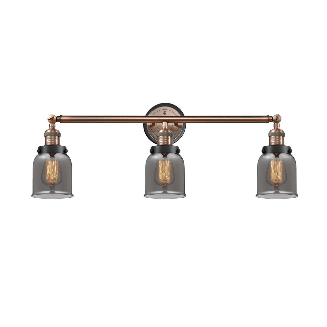 Innovations Franklin Restoration 205AC-BPBK-HRBK-G53 Bath Vanity Light 30 in. wide - Antique Copper