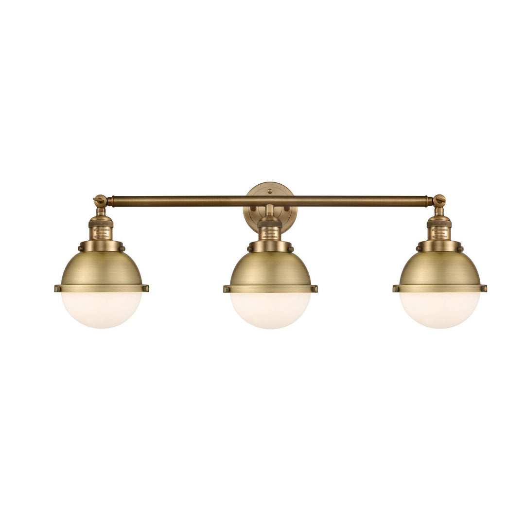 Innovations Franklin Restoration 205-BB-HFS-61-BB Bath Vanity Light 34 in. wide - Brushed Brass
