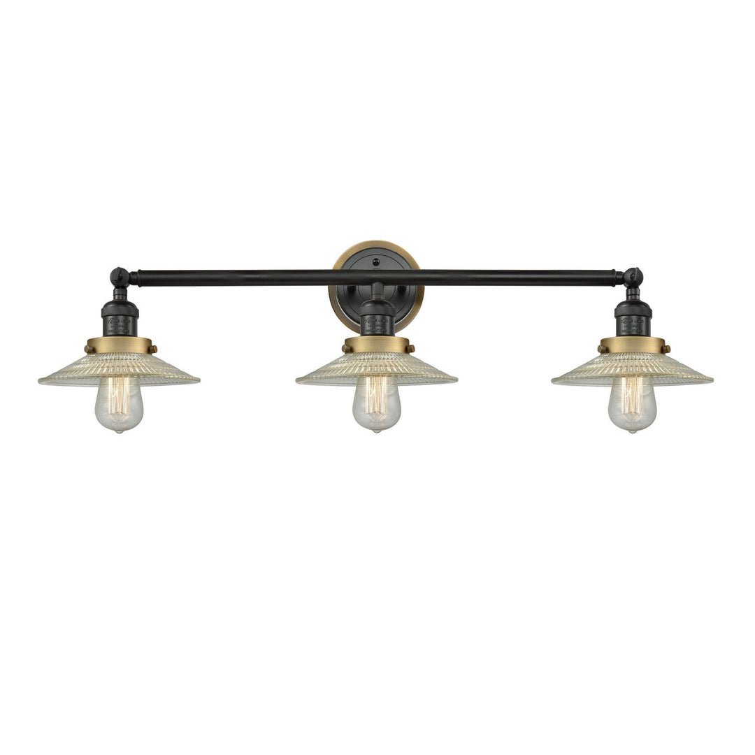 Innovations Franklin Restoration 205BK-BPBB-HRBB-G2 Bath Vanity Light 33 in. wide - Matte Black