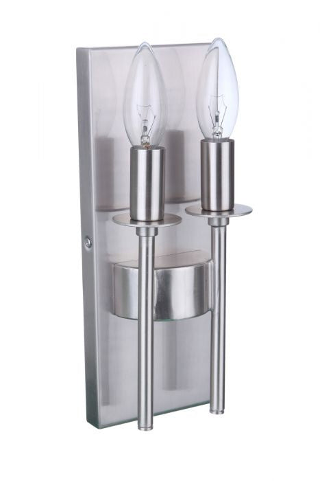 Craftmade Larrson 54362-BNK Wall Sconce Light - Brushed Polished Nickel