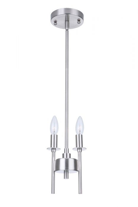 Craftmade Larrson 54392-BNK Pendant Light - Brushed Polished Nickel