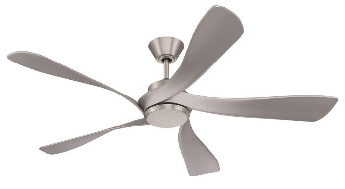 Craftmade Captivate CPT52BNK5 Ceiling Fan 52 - Brushed Polished Nickel, Brushed Nickel/Brushed Nickel/