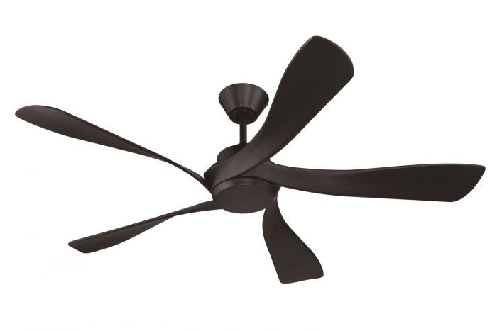 Craftmade Captivate Indoor/Outdoor CPT52FB5 Ceiling Fan 52 - Flat Black, Flat Black/Flat Black/