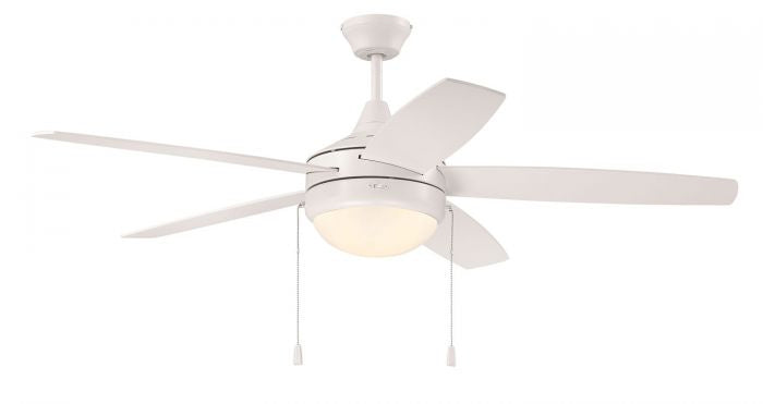 Craftmade Phaze Energy Star 5 Blade EPHA52W5 Ceiling Fan 52 - White, White/White/