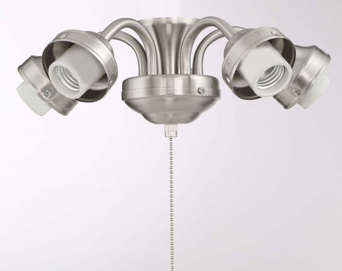 Craftmade Lighting F525-BNK-LED  Universal Fan Brushed Polished Nickel