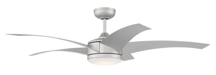 Craftmade Pursuit PUR54TI5 Ceiling Fan 54 - Titanium, Titanium/Titanium/