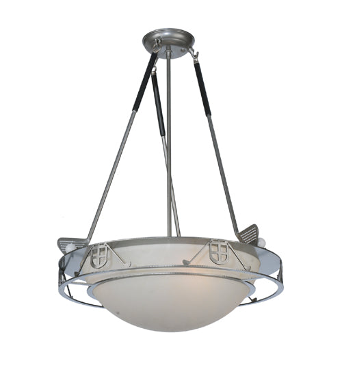Meyda Tiffany Golf 113230 Pendant Light - Chrome