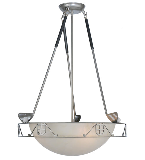 Meyda Tiffany Golf 113230 Pendant Light - Chrome