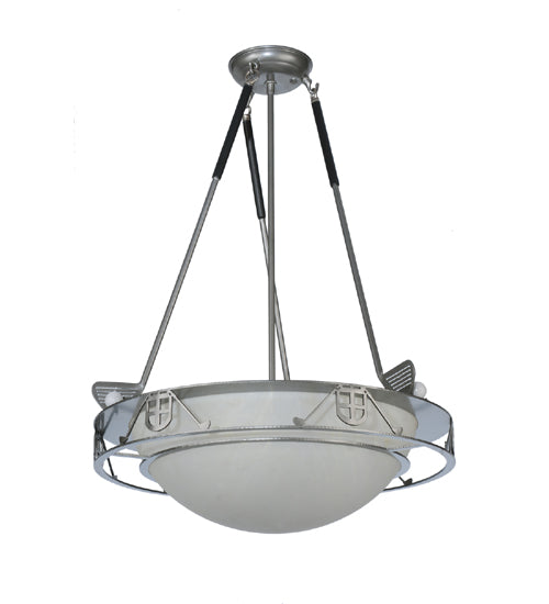 Meyda Tiffany Golf 113230 Pendant Light - Chrome