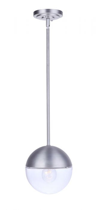 Craftmade Lighting ZA3411-SA Modern Evie Outdoor Satin Aluminum