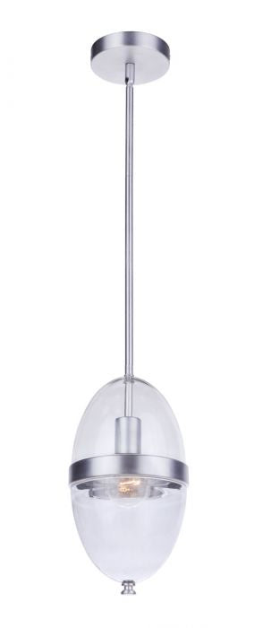 Craftmade Lighting ZA3511-SA  Sivo Outdoor Satin Aluminum