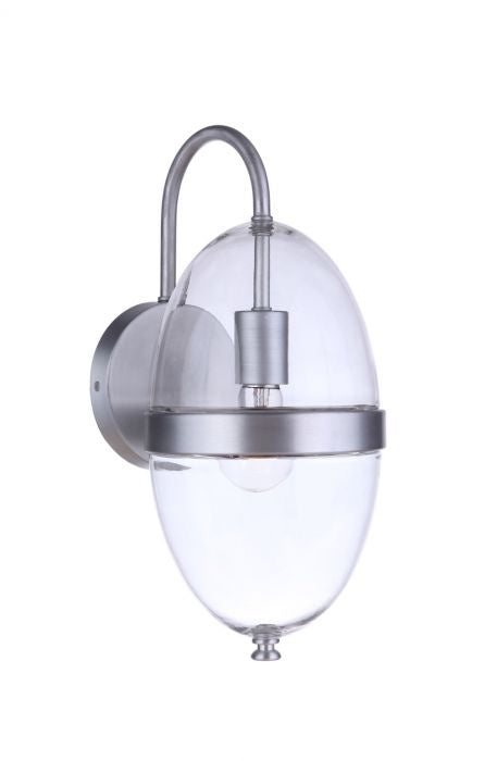 Craftmade Lighting ZA3514-SA  Sivo Outdoor Satin Aluminum