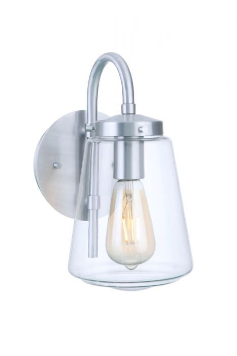 Craftmade Lighting ZA3804-SA  Laclede Outdoor Satin Aluminum