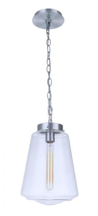 Craftmade Lighting ZA3821-SA  Laclede Outdoor Satin Aluminum