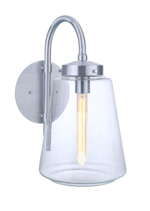 Craftmade Lighting ZA3824-SA  Laclede Outdoor Satin Aluminum