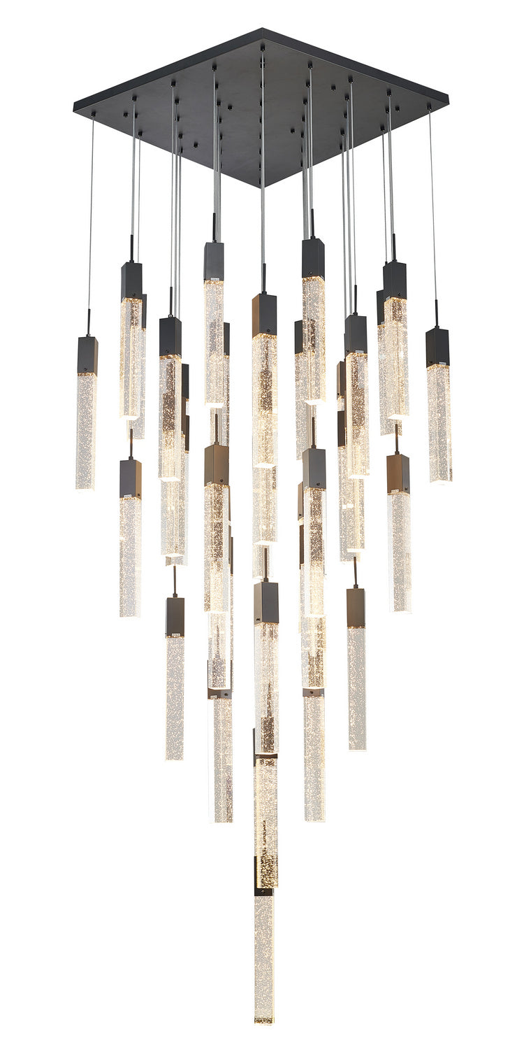 Bethel International ADS06C41B Chandelier Light - Matte Black
