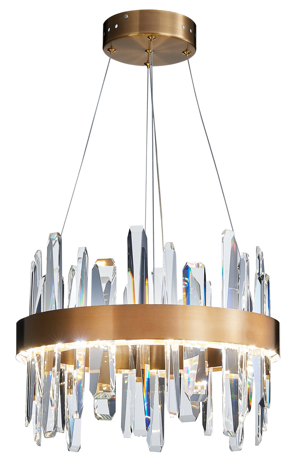 Bethel International FT70C24G Chandelier Light - Gold