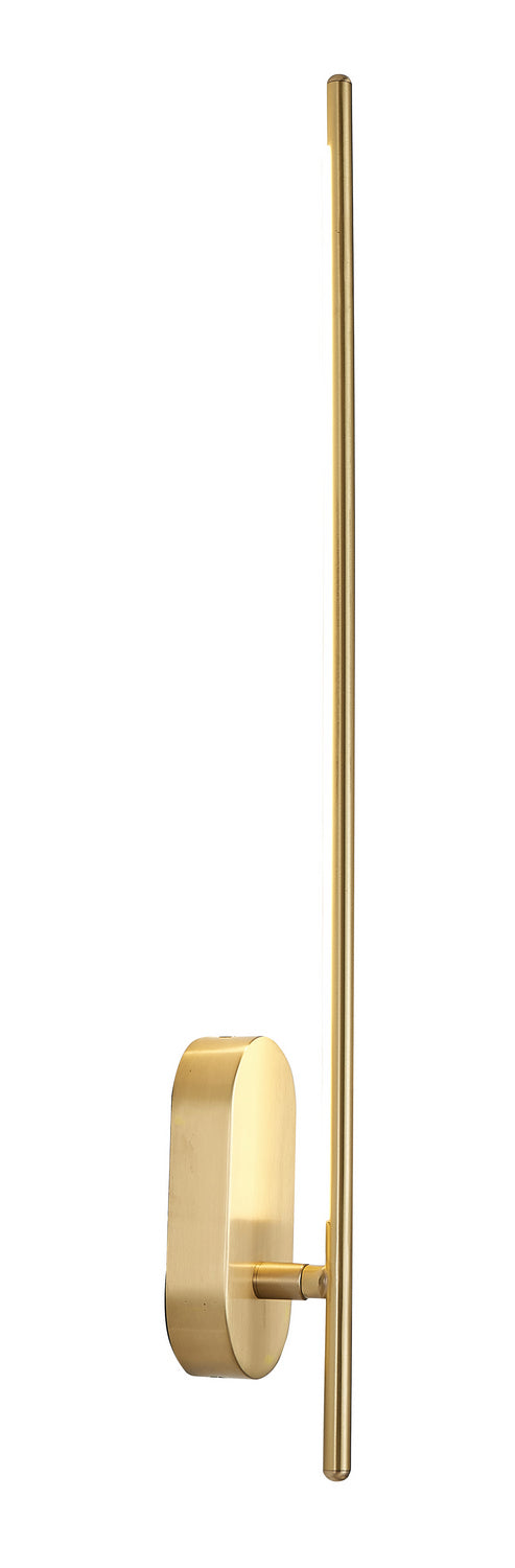 Bethel International FT80W24BR Wall Sconce Light - Brass