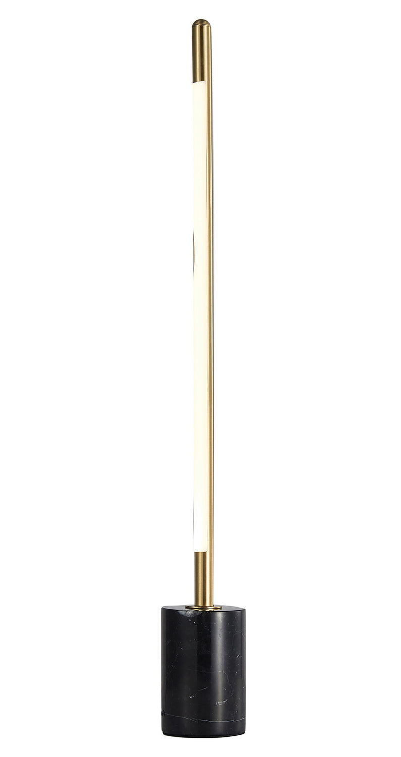 Bethel International FT81T26BR Modern  Lamp Brass & Black